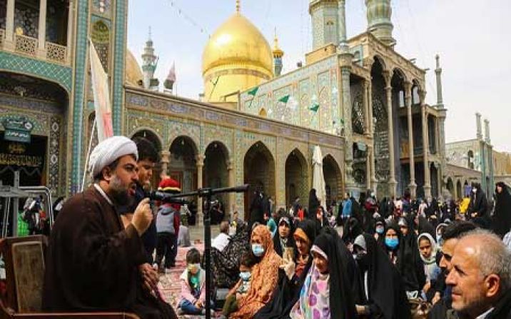 اعلام مراسم و محافل حرم مطهر بانوی کرامت در هفته جاری اعلام مراسم و محافل حرم مطهر بانوی کرامت در هفته جاری